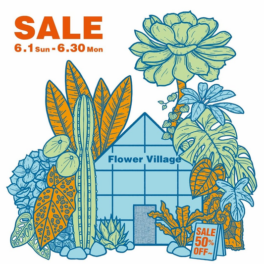 Flower Villageが最終セールを開催、定価より50%OFF以上で7月から長期休業前の在庫処分