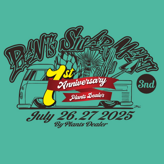 PLANTS SWAP MEET 3rd Anniversary editionが大分県臼杵市で開催、アガベ・コーデックス・ユッカなど多肉植物の販売イベント