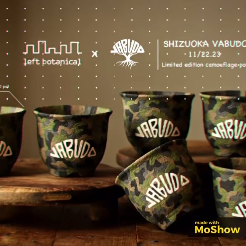 【未使用】left botanical✖︎VABUDOコラボ鉢 left botanicalとvabudoがPOPUPを開催、VABUDO店舗で鉢とCodexの販売と
