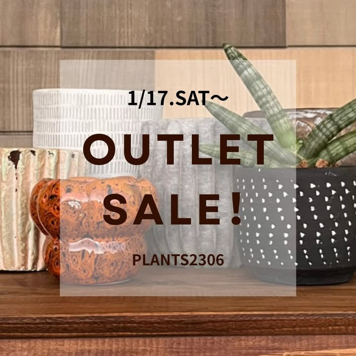 PLANTS2306が鉢カバーOUTLET SALEを開始、三重県津市で訳あり鉢カバー