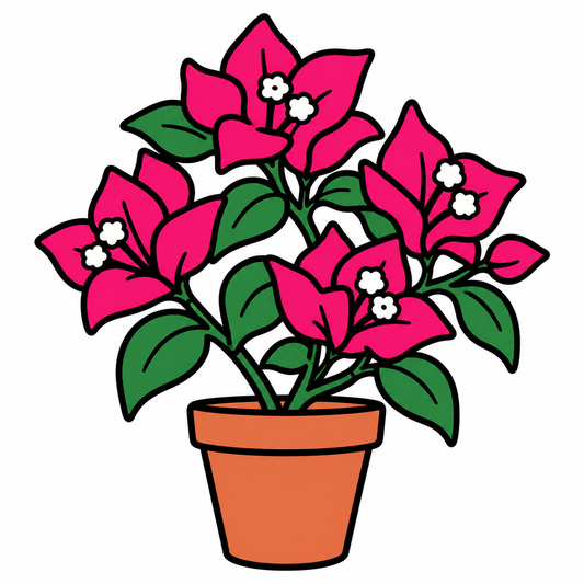 青島の植物園で園児がブーゲンビリア6本を植栽