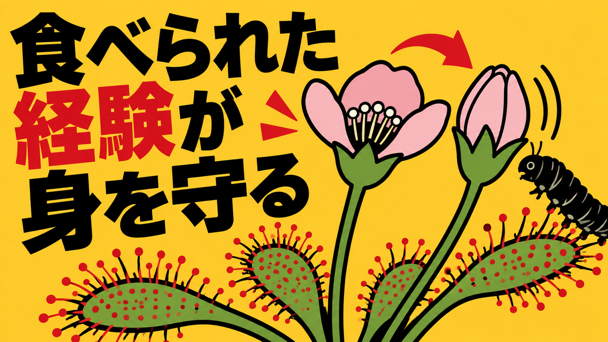 病害虫・防除の研究動向、植物が食害経験を防御に活用