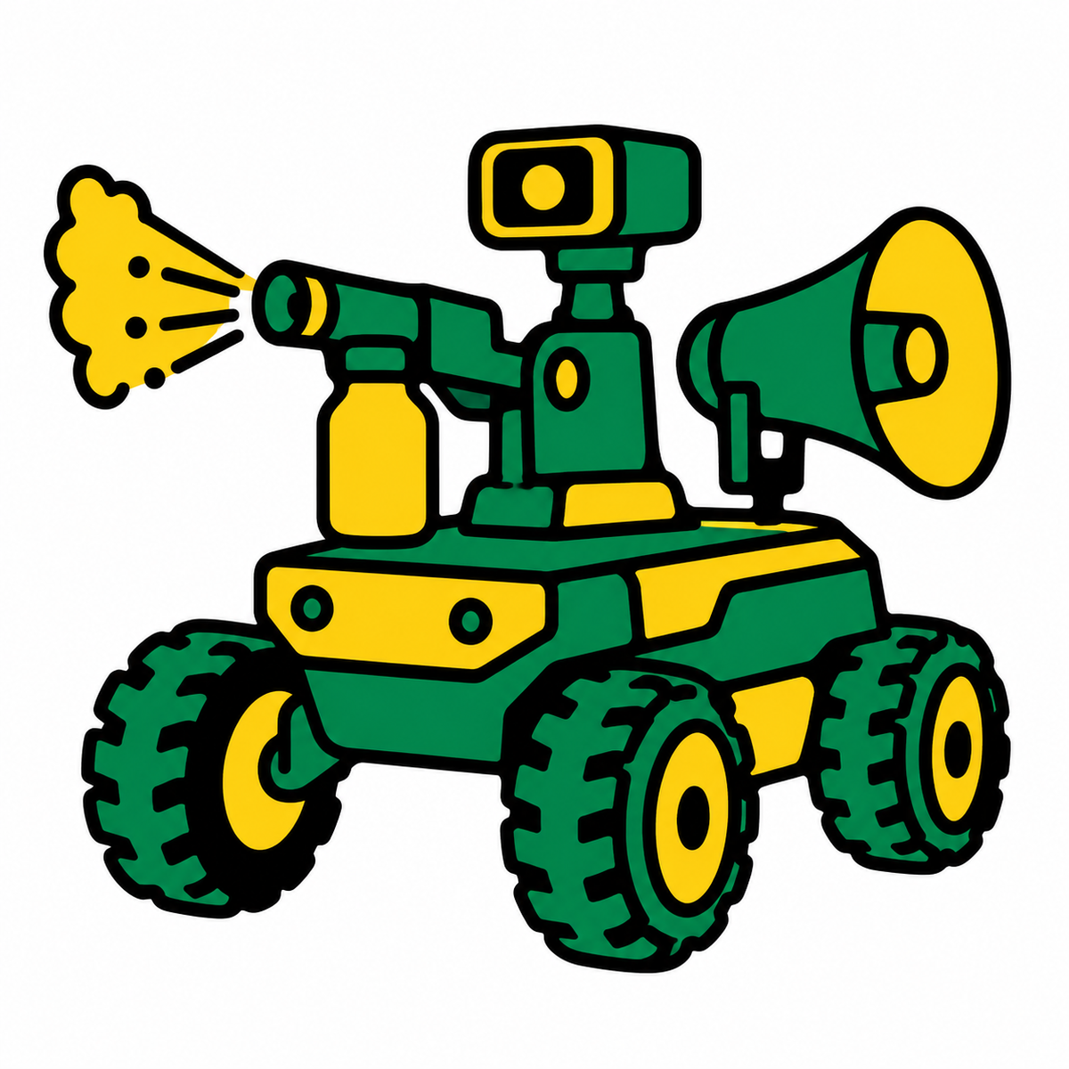 高校生がクマ対策ロボットを試作、農地での活用目指す