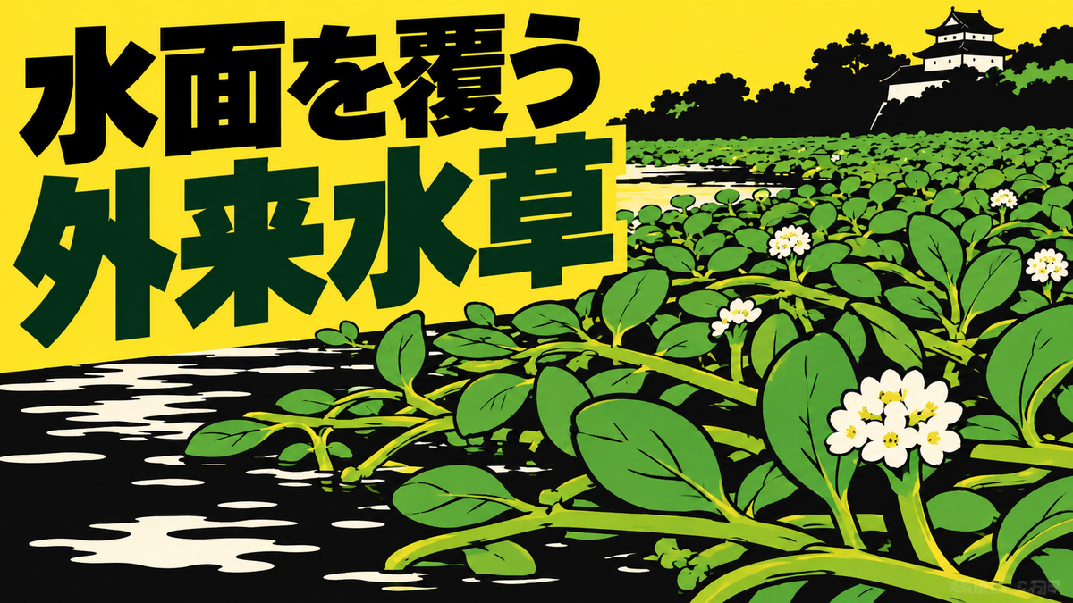 秋の植物・園芸ニュース｜大分で外来水草を確認、繁殖状況と対策