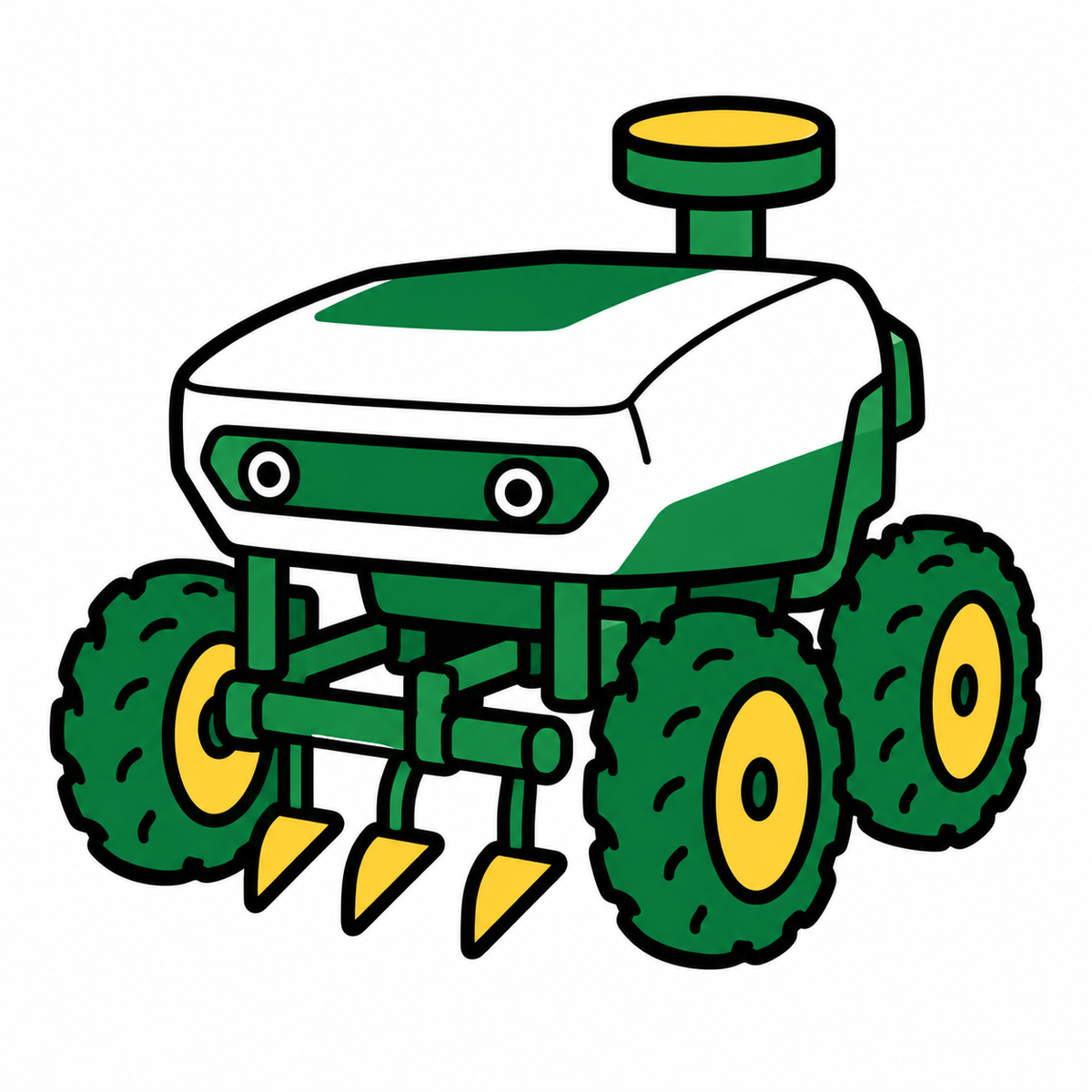 除草と畑の見回りを自動化へ、農業ロボット「シンロボ」の実証機を展示