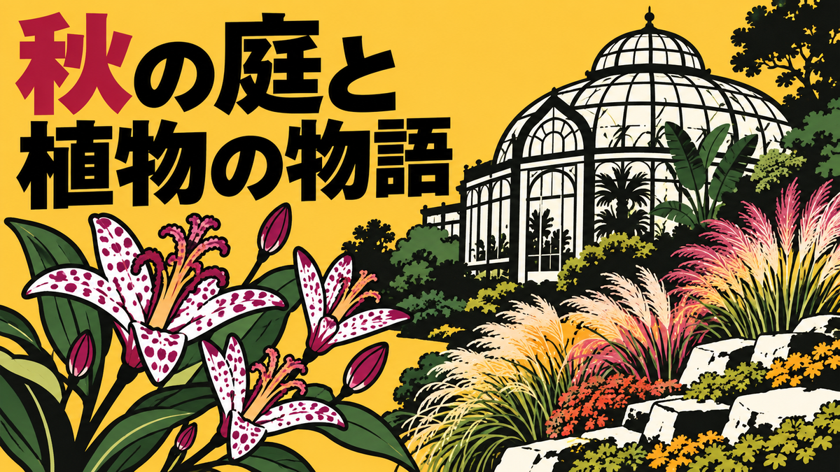 10月の植物・園芸ニュースまとめ｜温室の歴史と秋の花・庭づくり