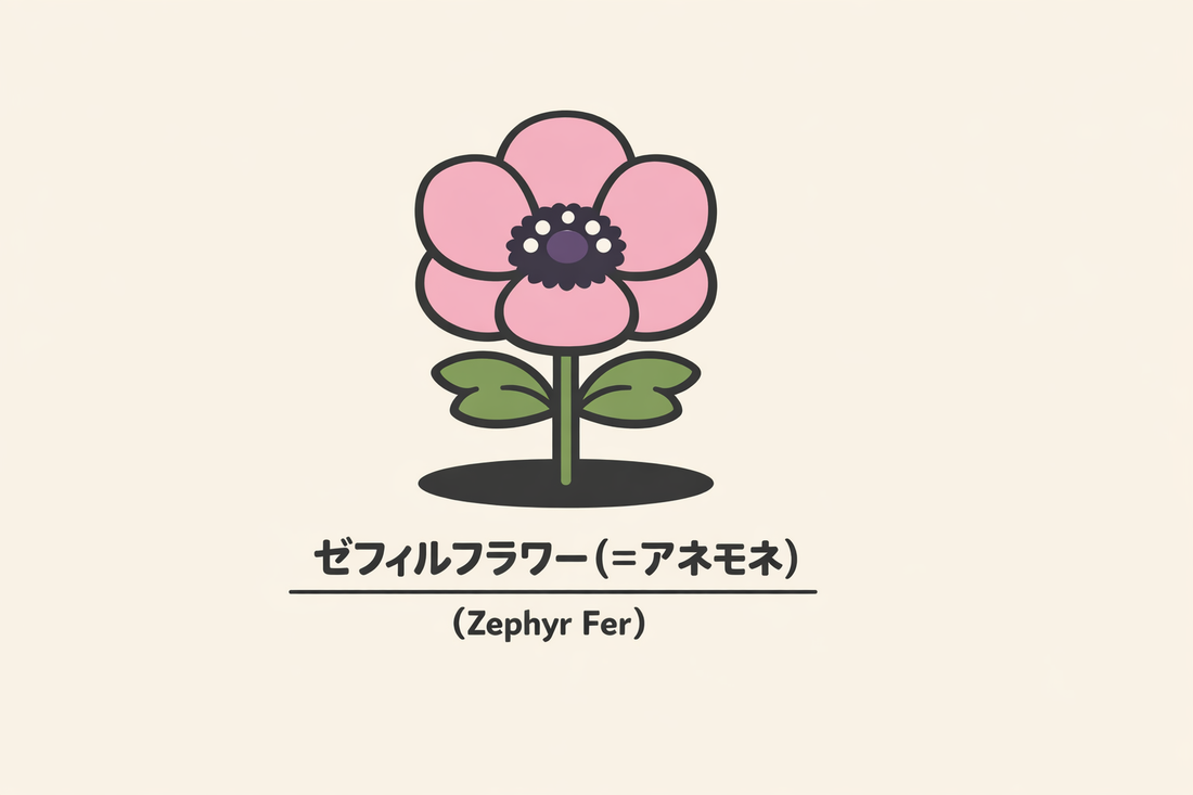 【ゼフィルフラワー】の花言葉は「期待」｜アネモネの象徴と記録