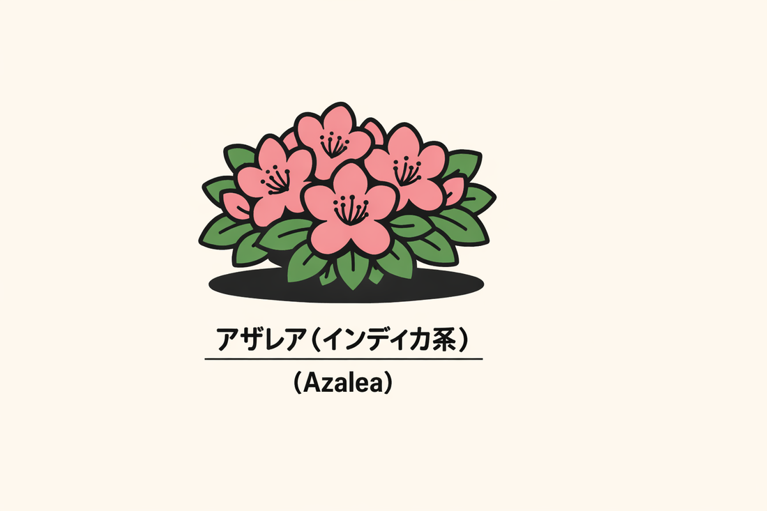 【アザレア（インディカ系）】の花言葉は「節制」｜一次資料から読む記録
