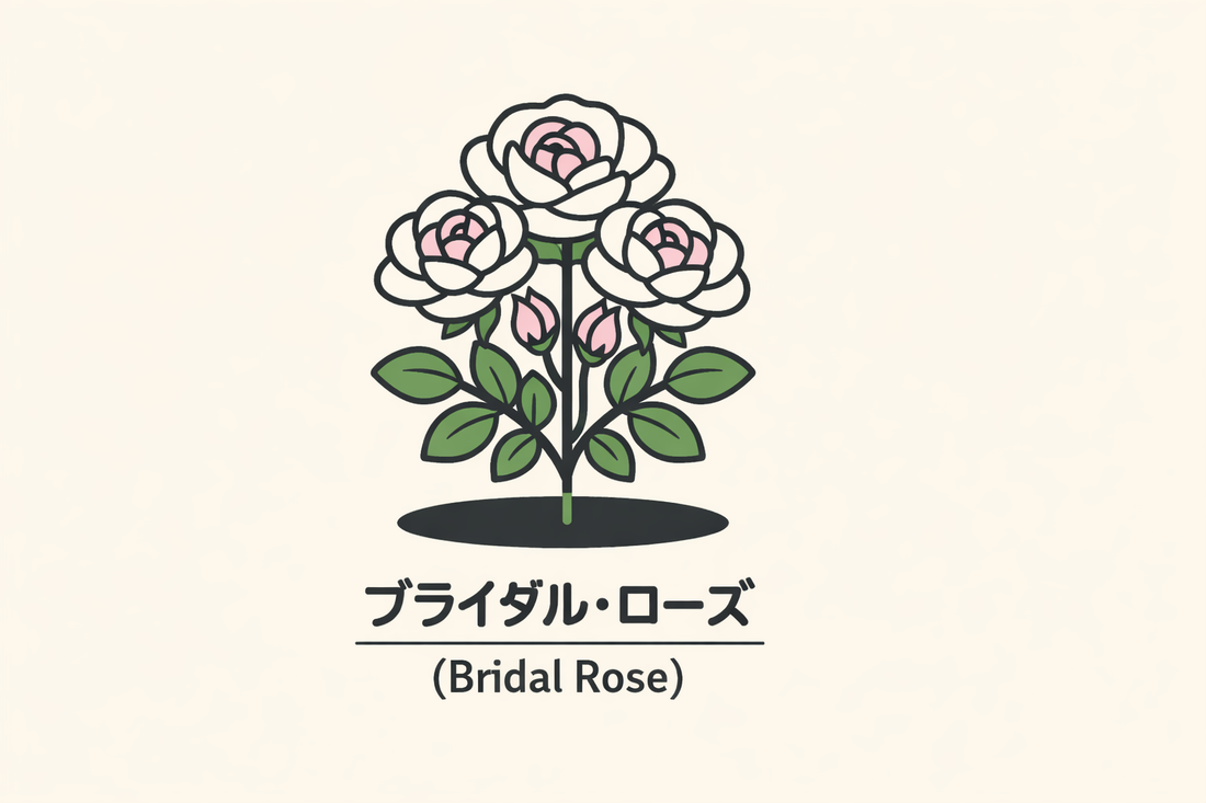 【ブライダル・ローズ】の花言葉は「幸せな愛」｜記録と解釈