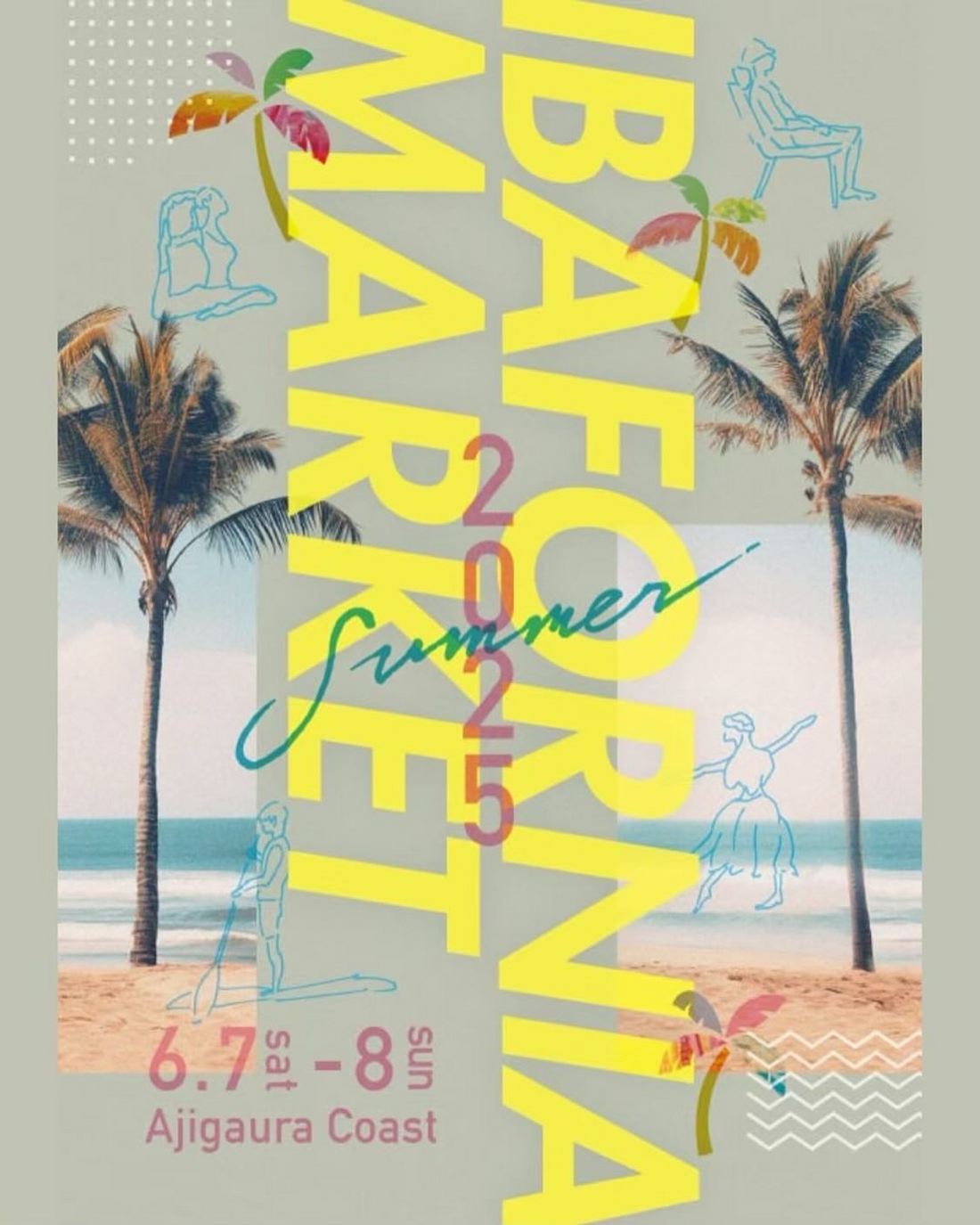 bizarrefarmがIBAFORNIA MARKETを阿字ヶ浦海岸で開催、6月7-8日の2日間で海沿い植物マーケットを実現