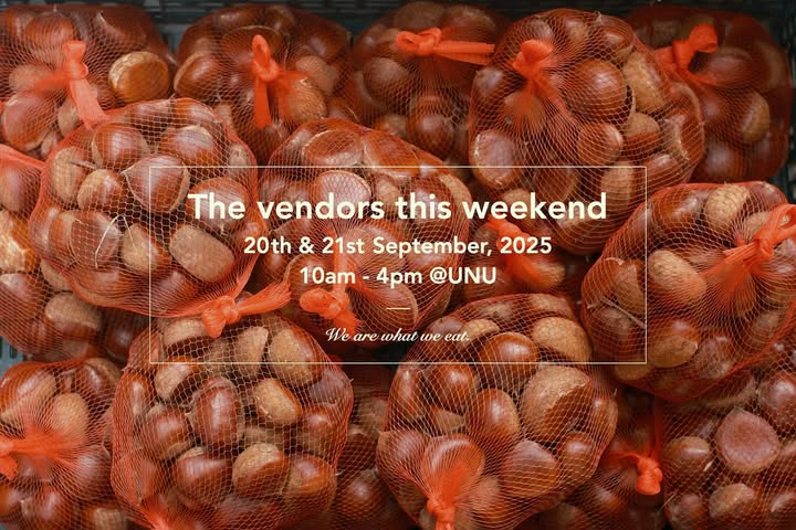 青山ファーマーズマーケットがThevendorsthisweekendを開催、9月20日と21日に旬食材とクラフトが集結