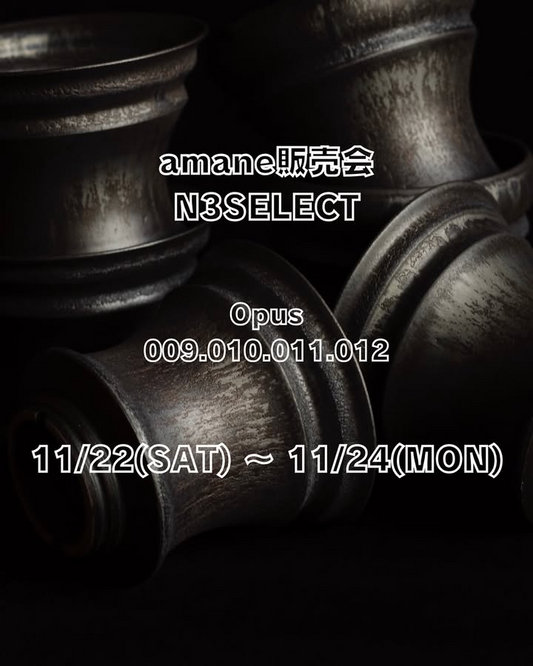 N3SELECTがamane販売会2025を開催しOpusシリーズ作家鉢の九州初展示販売で塊根植物ファンの注目を集める