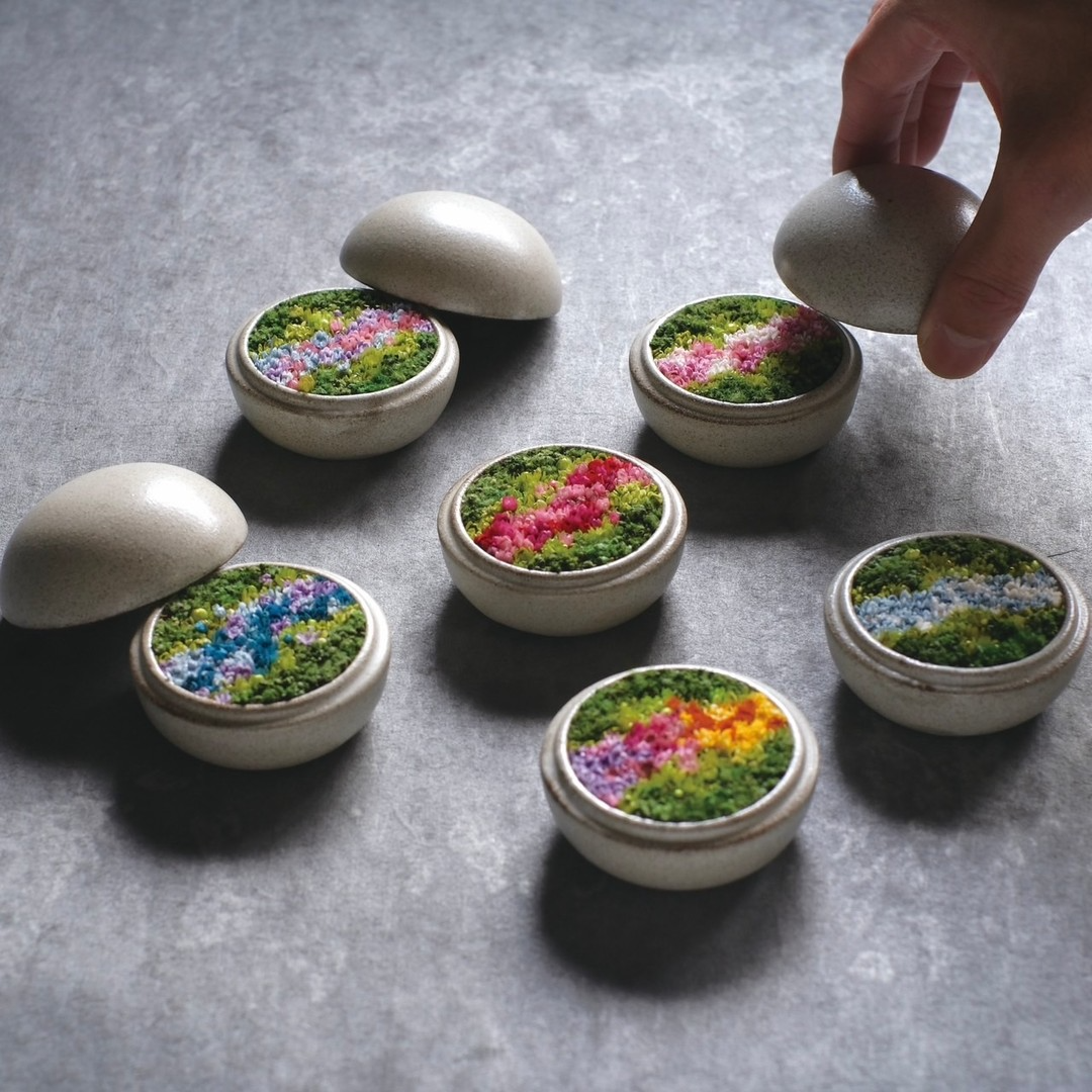伊勢丹新宿店が雨 ame art products popup2025を開催、苔庭シリーズ禅や空花卓が都会の暮らしに自然の情景を届ける