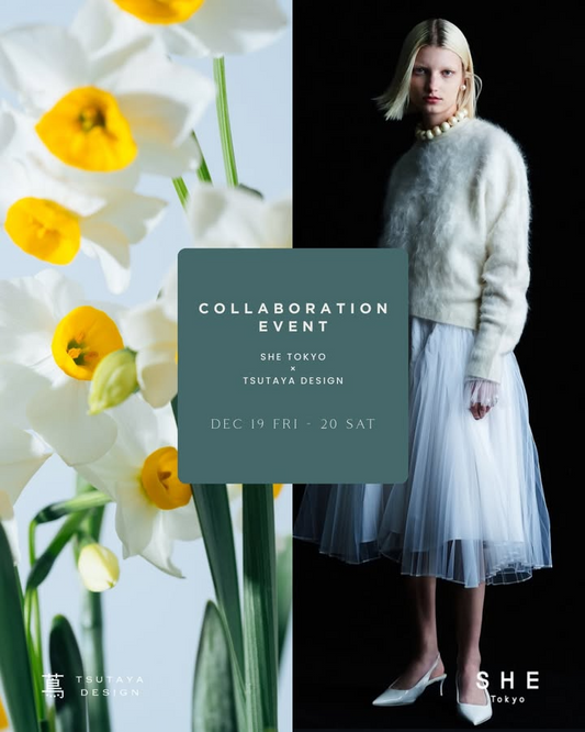 SHE Tokyoが蔦谷ヨシミツとのコラボイベント2025を開催、ビラローザで花のワークショップとリトルフラワーショップと新作フラワーアイテム受注が来場者の注目を集める