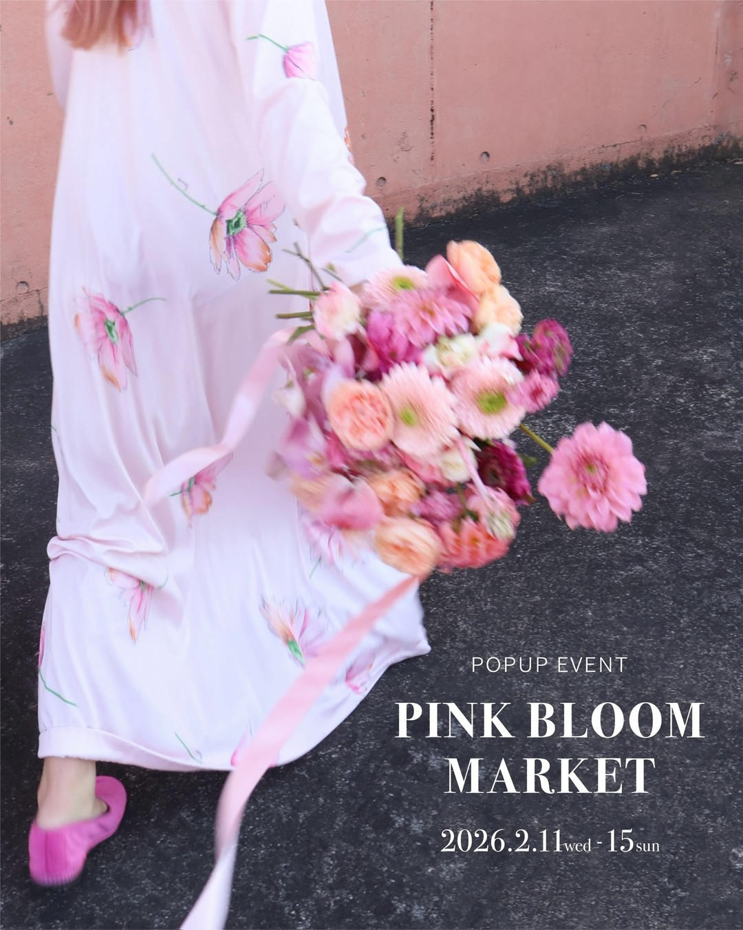 gallery PARADISOがPINK BLOOM MARKETを開催、花と雑貨が集まる春先取りマーケット