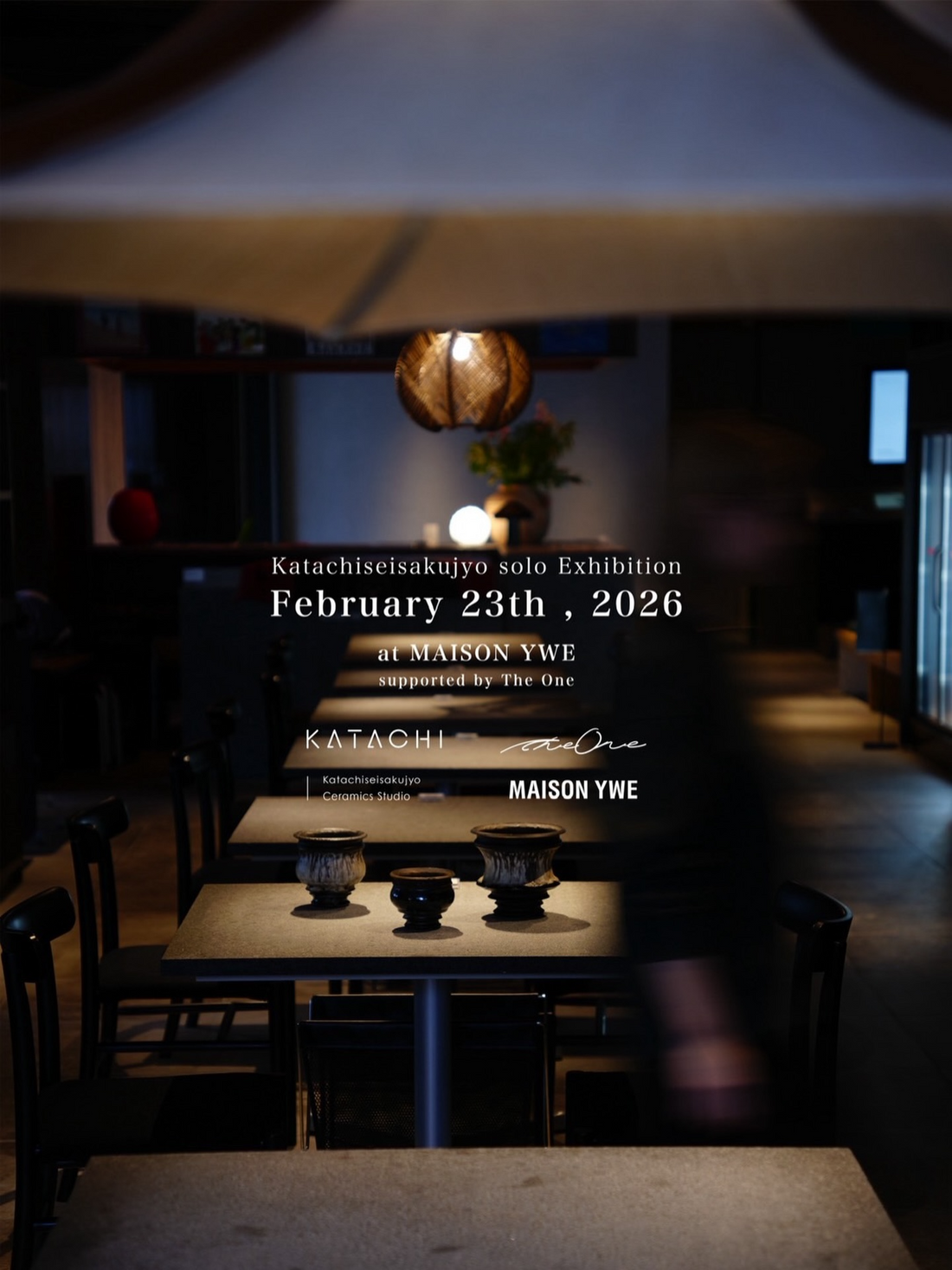 Katachiseisakujyoがsolo Exhibition 2026を開催、名古屋MAISON YWEで新作Clutch Typeを展示