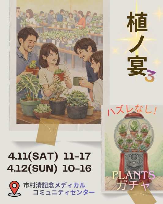 植宴 -3rd-が市村清記念メディカルコミュニティーセンターで開催、ハズレなし1000円ガチャを実施