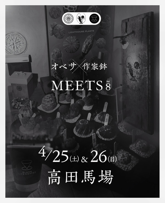 MEETS vol.8 in 高田馬場が開催、羊と山羊でオベサと作家鉢の企画展