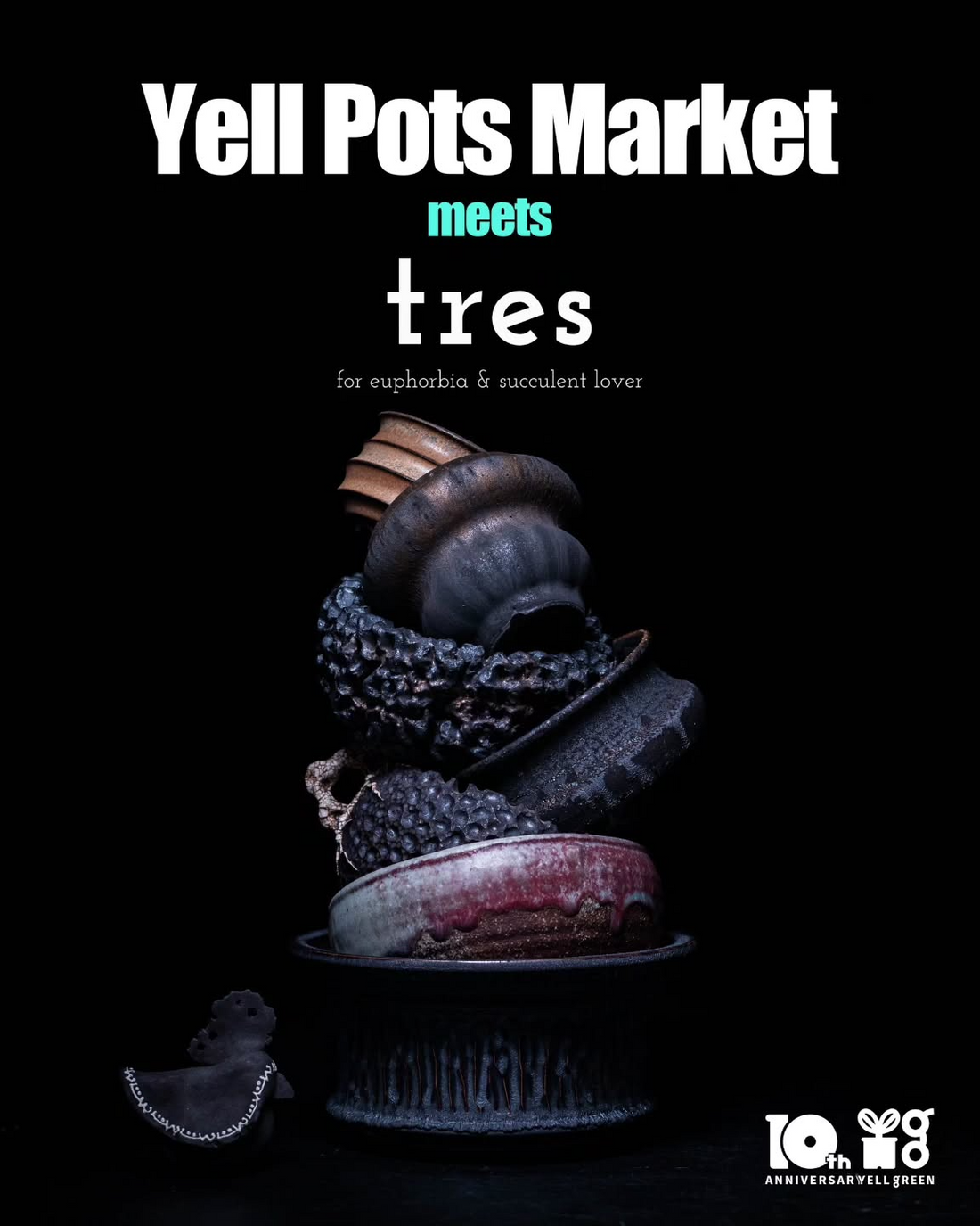 yellgreenとtresがYellPotsMarketmeetstres2026を開催、大阪KLASICOLLEGEで抽選入場制を実施
