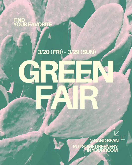 RandBEANがGreen FAIR2026を開催、観葉植物や塊根植物の展示販売イベント