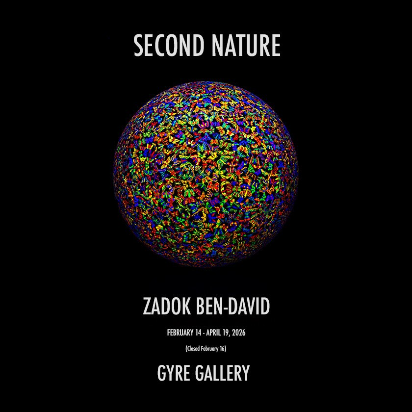 GYRE Galleryがセカンド・ネイチャー展2026を開催、ザドック・ベン＝デイヴィッドの代表作と新作が同一空間に集結