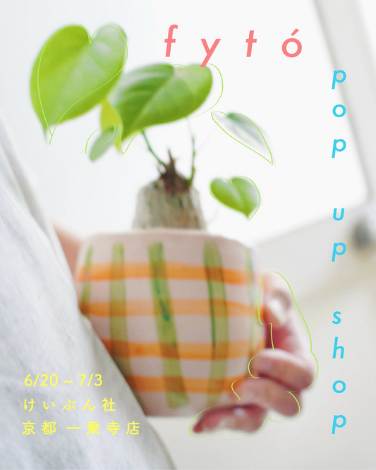 京都恵文社fytópop up shopが開催、観葉植物とサボテンの販売を一乗寺で実施