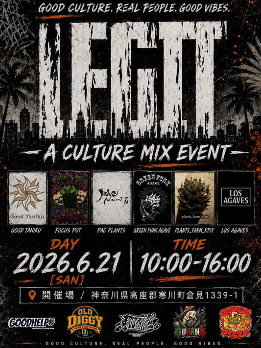 LEGIT2026がオカモトガレージで開催、植物と音楽とフードとファッションが寒川に集結