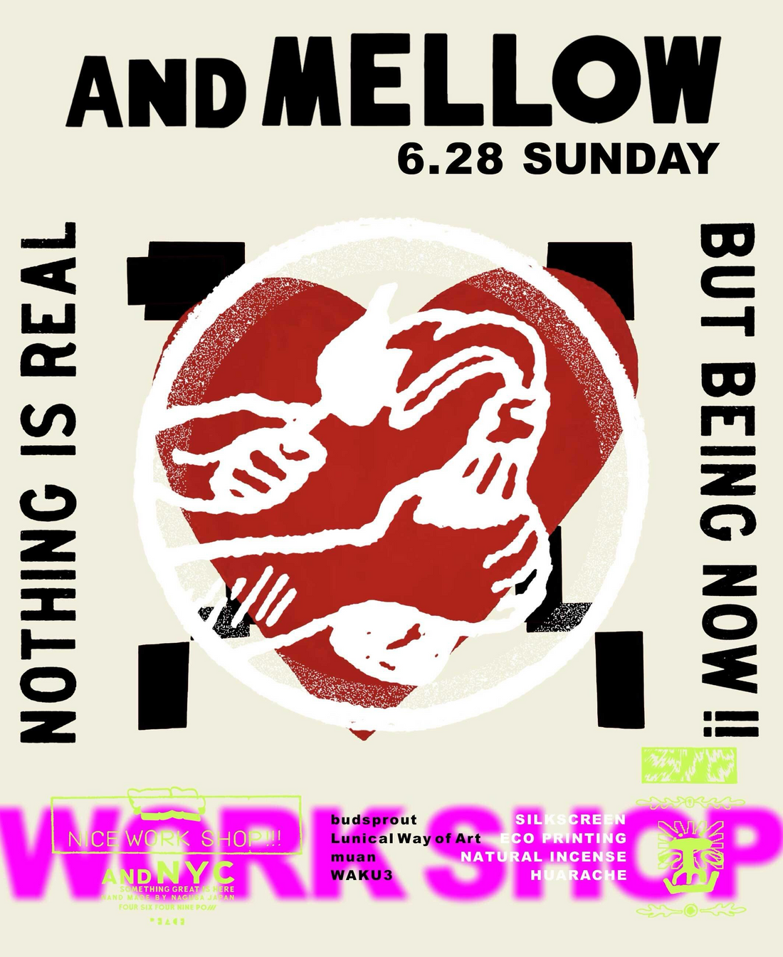 ANDMELLOW2026がandNYCで開催、草木染めや天然お香作りなど4つの手作り体験を実施