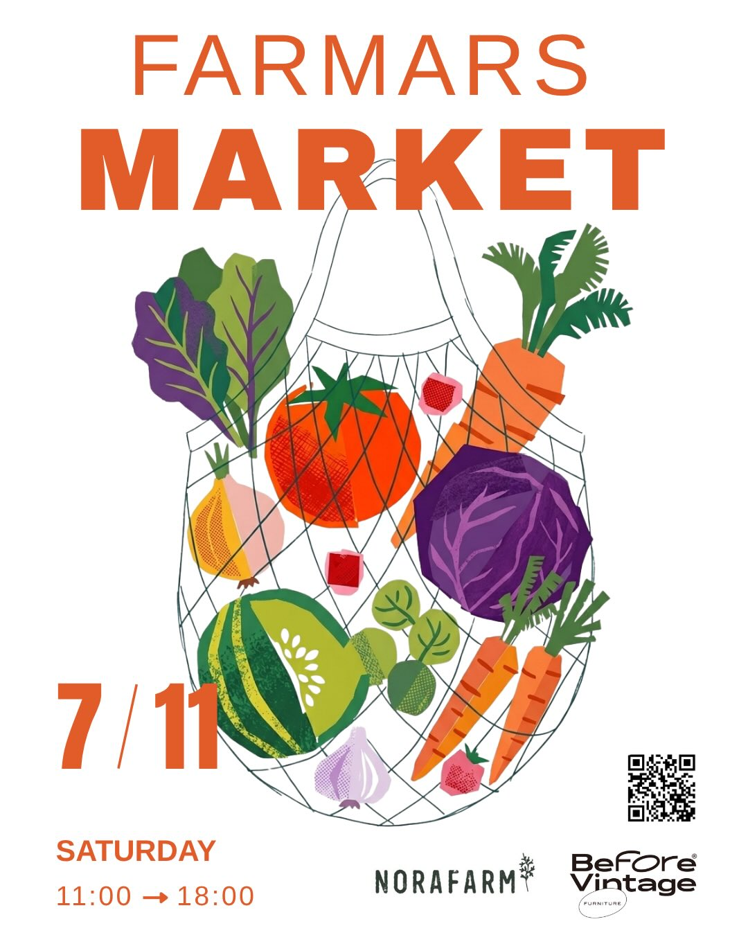 FARMARSMARKETNORAFARM野菜販売会2026が清澄白河で開催、少量多品目の旬野菜を販売