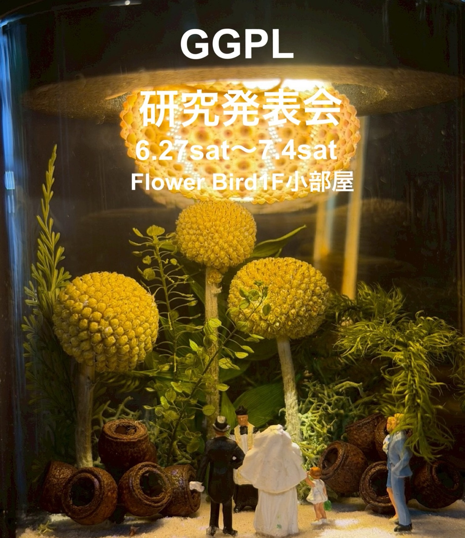 GREEN GREENプランツ研究発表会2026が筑後市で開催、Bottle Word展とボタニカル作品を展示販売 - リーフラ編集部