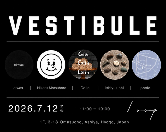 VESTIBULE2026が芦屋市loopで開催、服や花など異なる表現が一日に集まるイベント