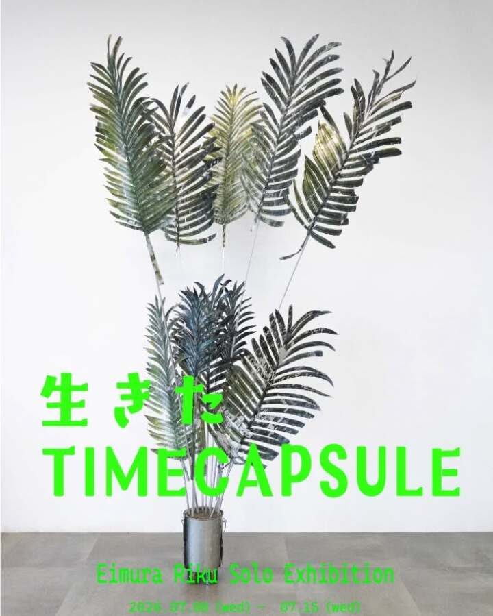 ARTDYNEが榮村莉玖個展生きたTIME CAPSULE2026を開催、記録と時間を問う新作展示を実施