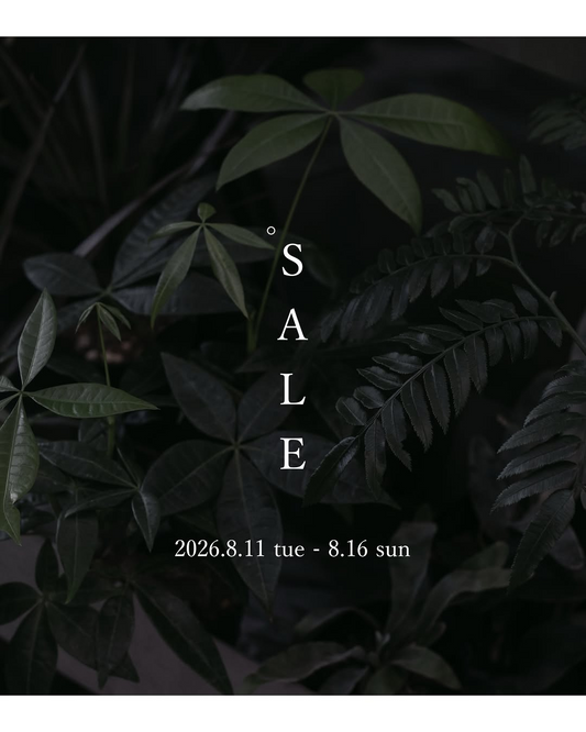 atelier ensが2026年お盆休み期間中SALEを開催、植物や鉢を割引販売する名古屋の店舗企画