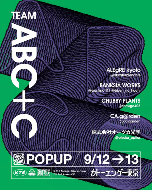 TEAM ABC+C+O+(M) POPUPが浅草で2日間開催、カトーエンゲー東京に関連アカウントが参加