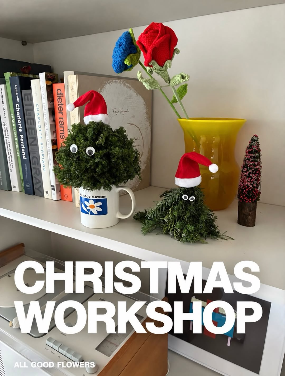 ALL GOOD FLOWERSのCHRISTMAS WORKSHOP、虎ノ門ヒルズで11月21日に開催