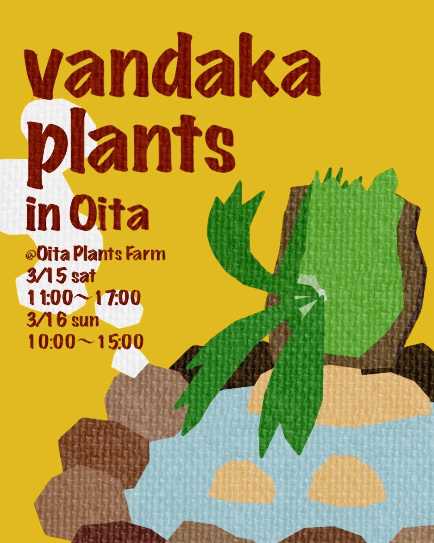 vandaka PlantsとOita Plants Farmが大分でビカクシダ販売イベントを
