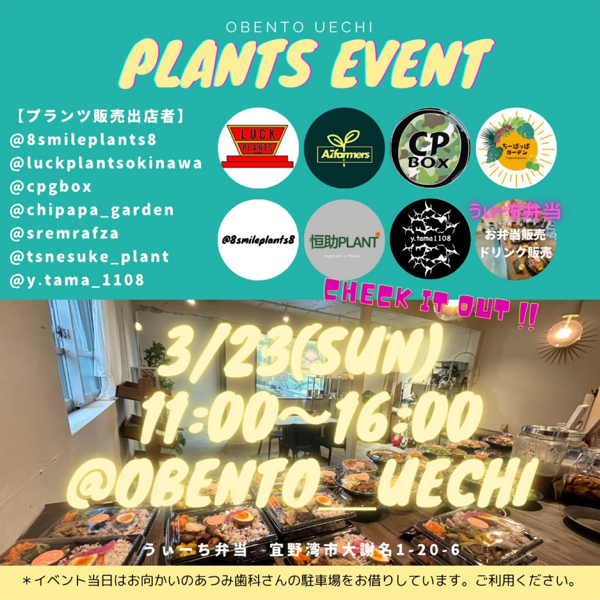 沖縄宜野湾市でOVENTO UECHI PLANTS EVENTが開催決定、珍しい植物の販売イベントに注目が集まる – Leaf ...